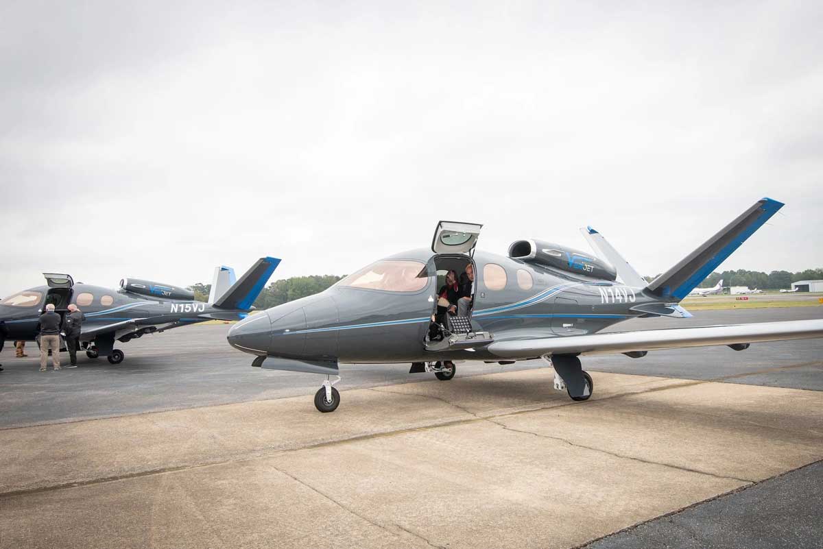 Verijet представит приложение по бронированию Cirrus Vision Jet