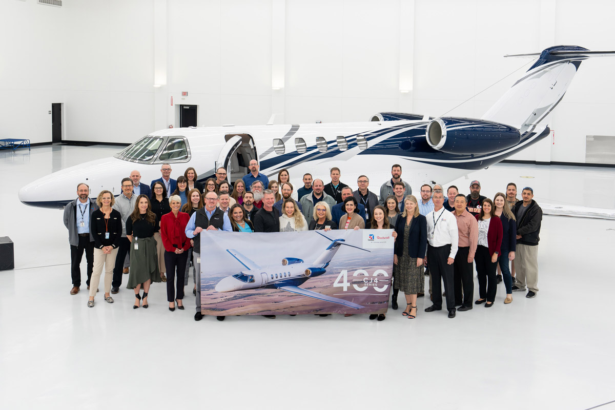 Textron Aviation поставила 400 Citation CJ4