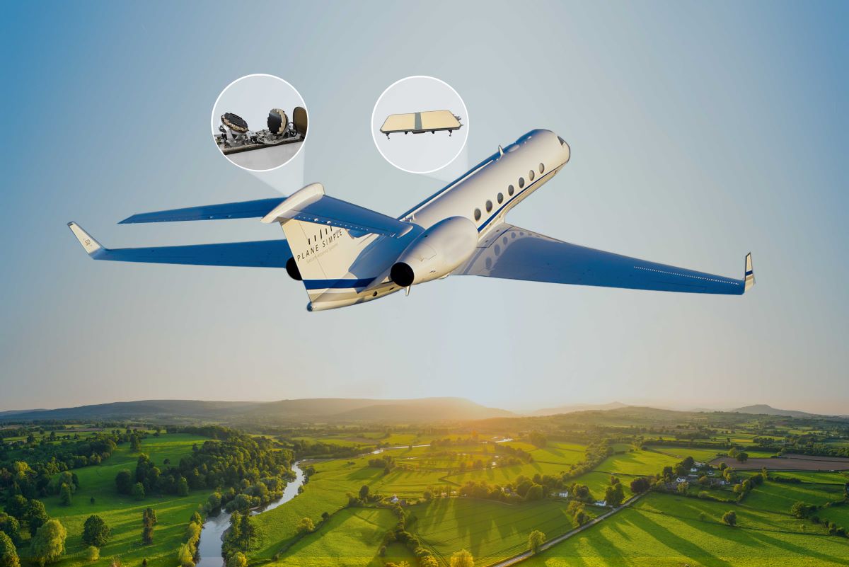 Avcon Jet стала первый заказчиком ESA-терминала SD Plane Simple