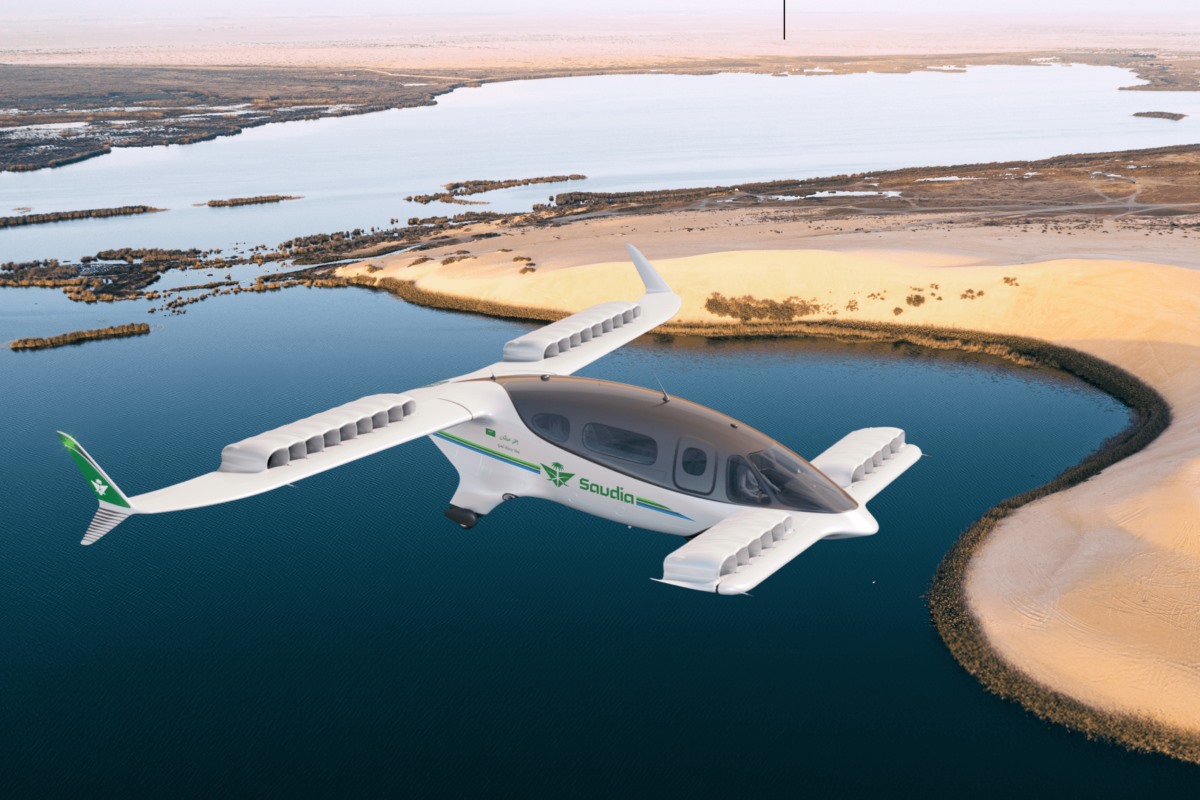 Lilium получает заказ от Saudia Group на 100 eVTOL Lilium Jet