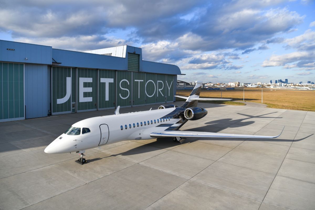 Jet Story стал первым эксплуатантом Falcon 6X в Польше