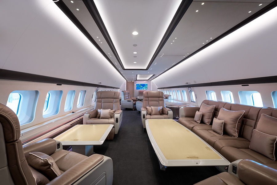 Opus Aero представит Boeing BBJ2 на MEBAA
