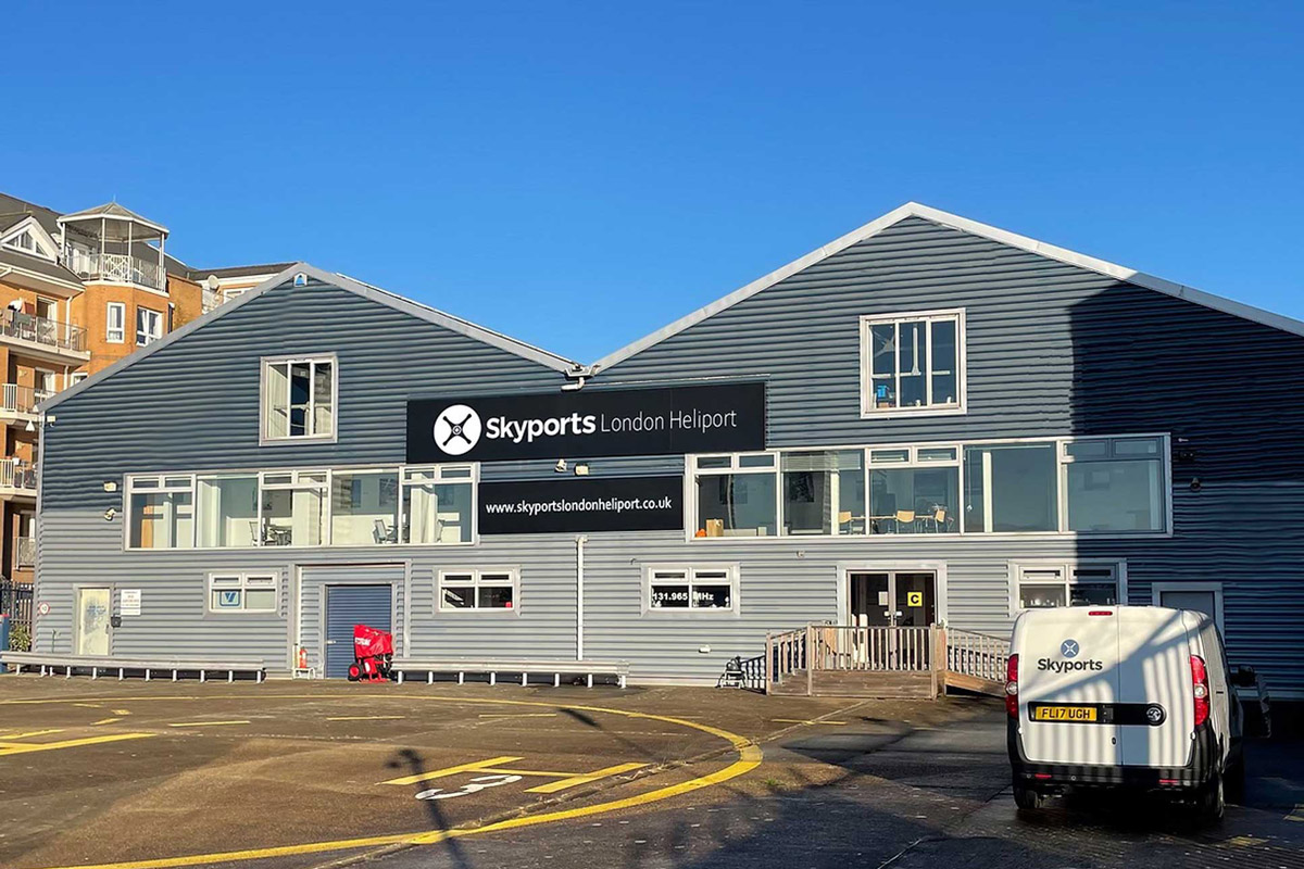 Skyports приобрела Falcon Heliport для развития лондонских вертипортов