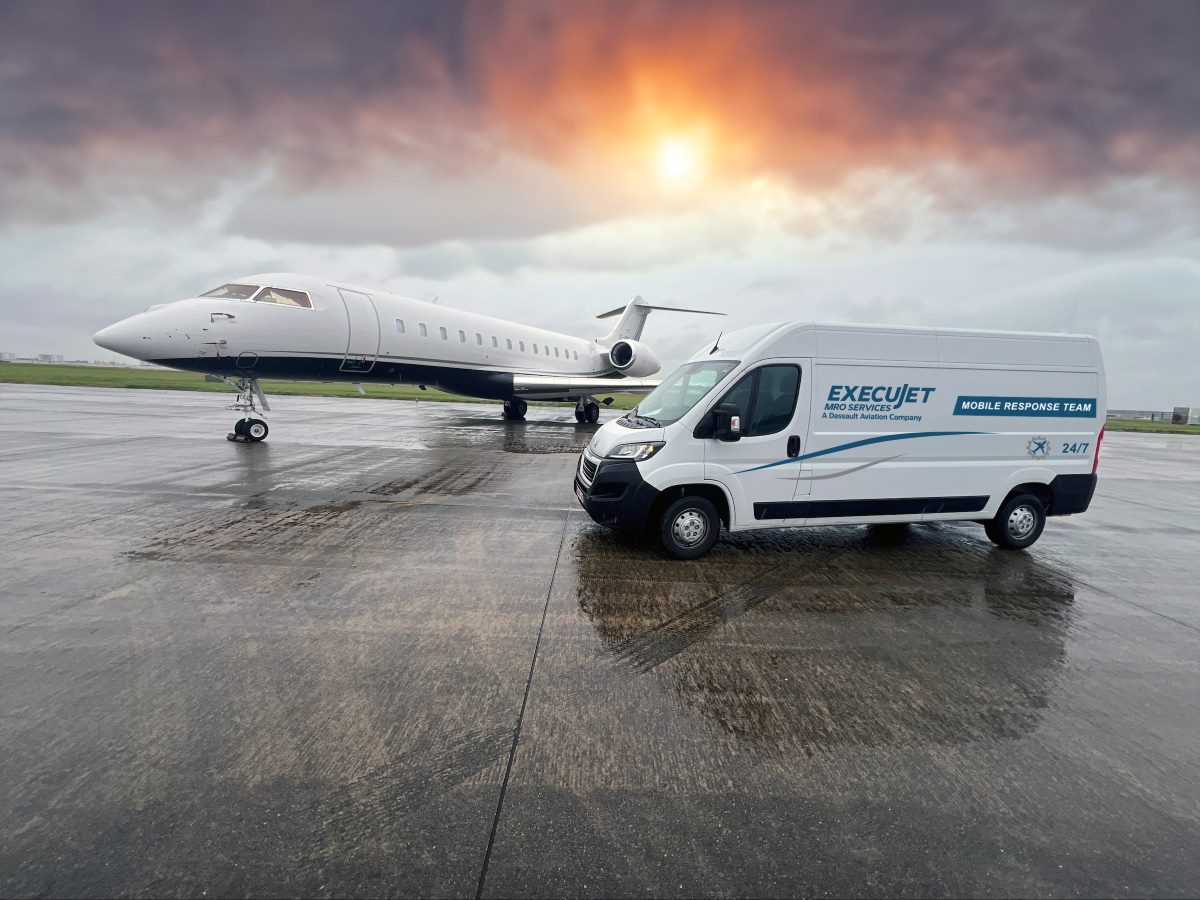 EASA сертифицировало ExecuJet MRO Services Belgium для линейного обслуживания Bombardier Global