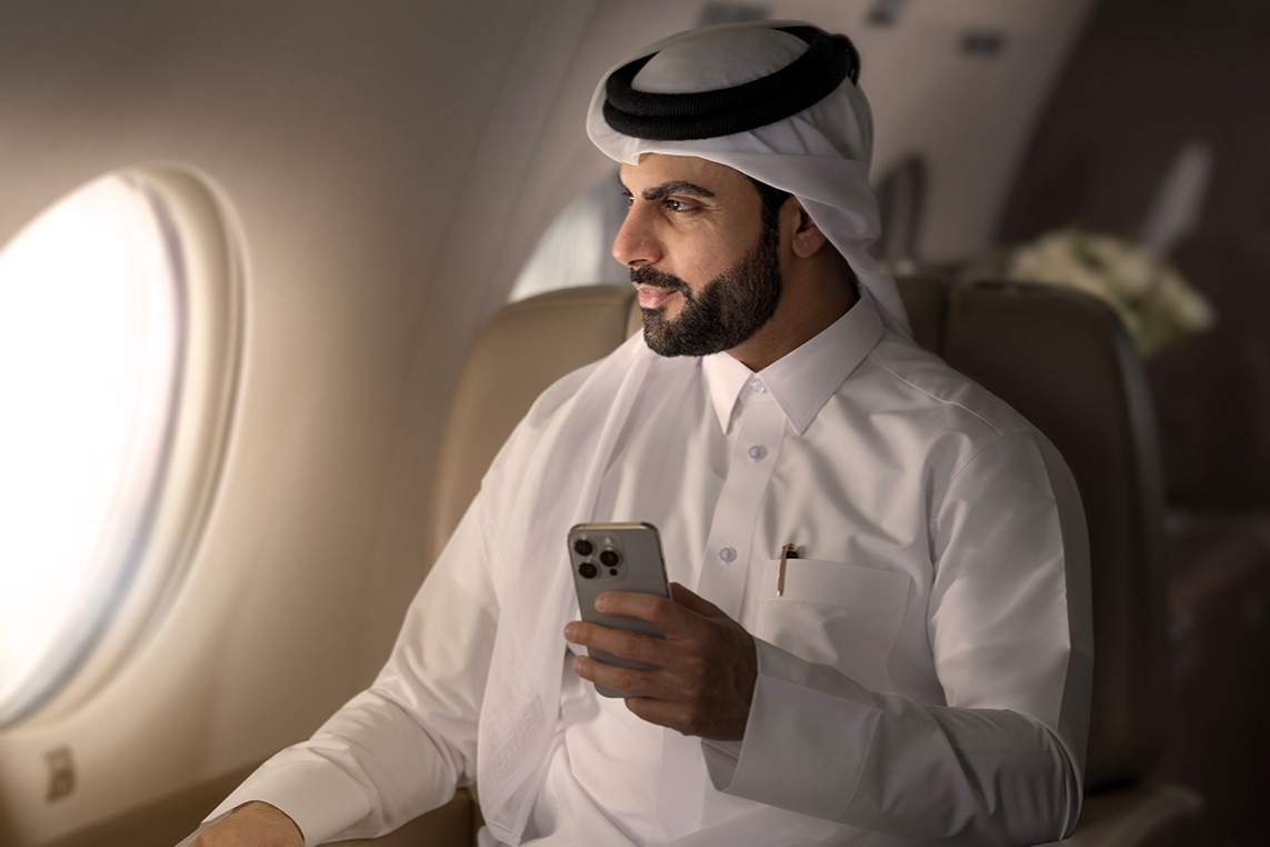 Qatar Executive добавил интернет от Starlink в свой парк самолетов Gulfstream G650ER