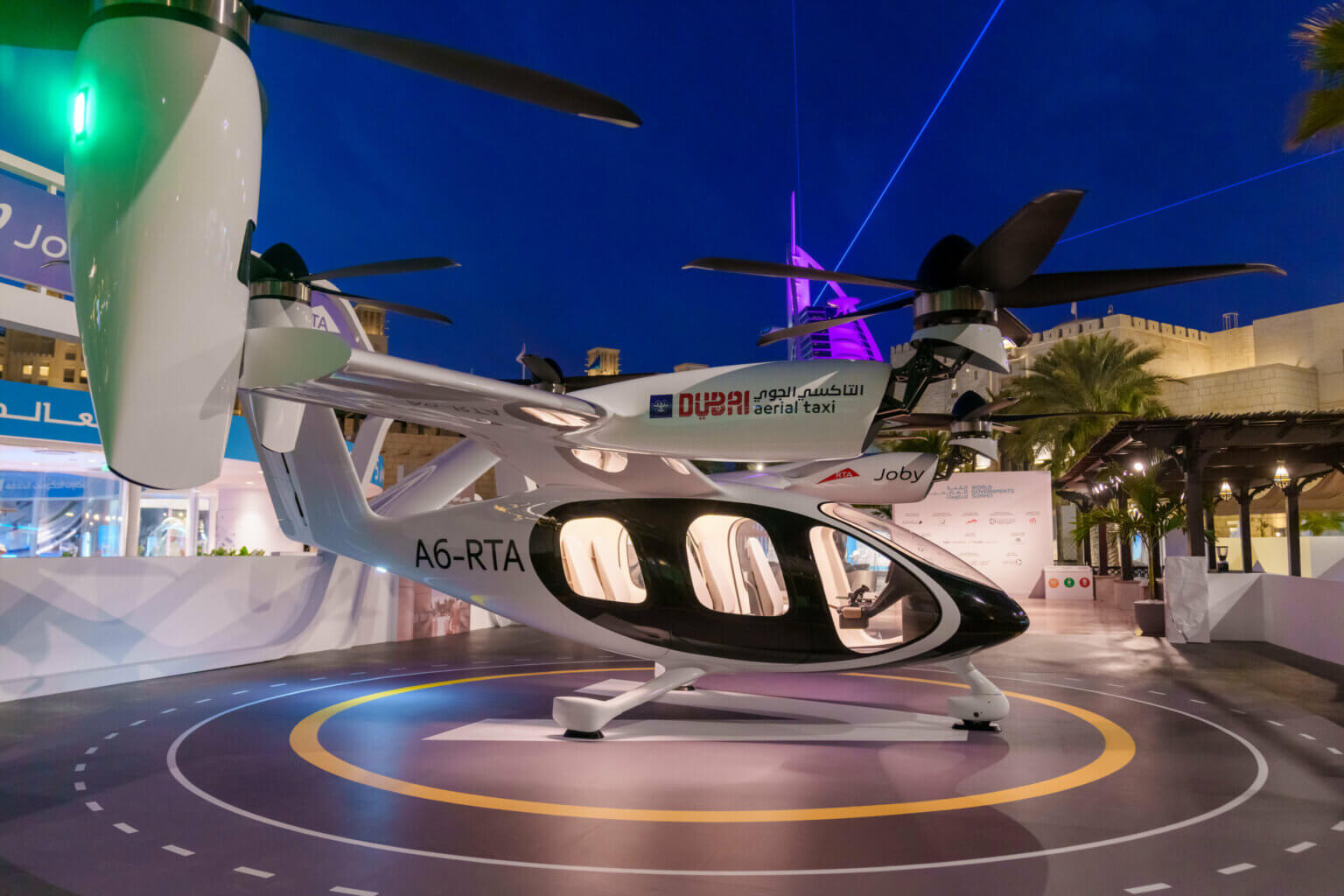 Joby Aviation запустит авиатакси в Дубае в начале 2026 года