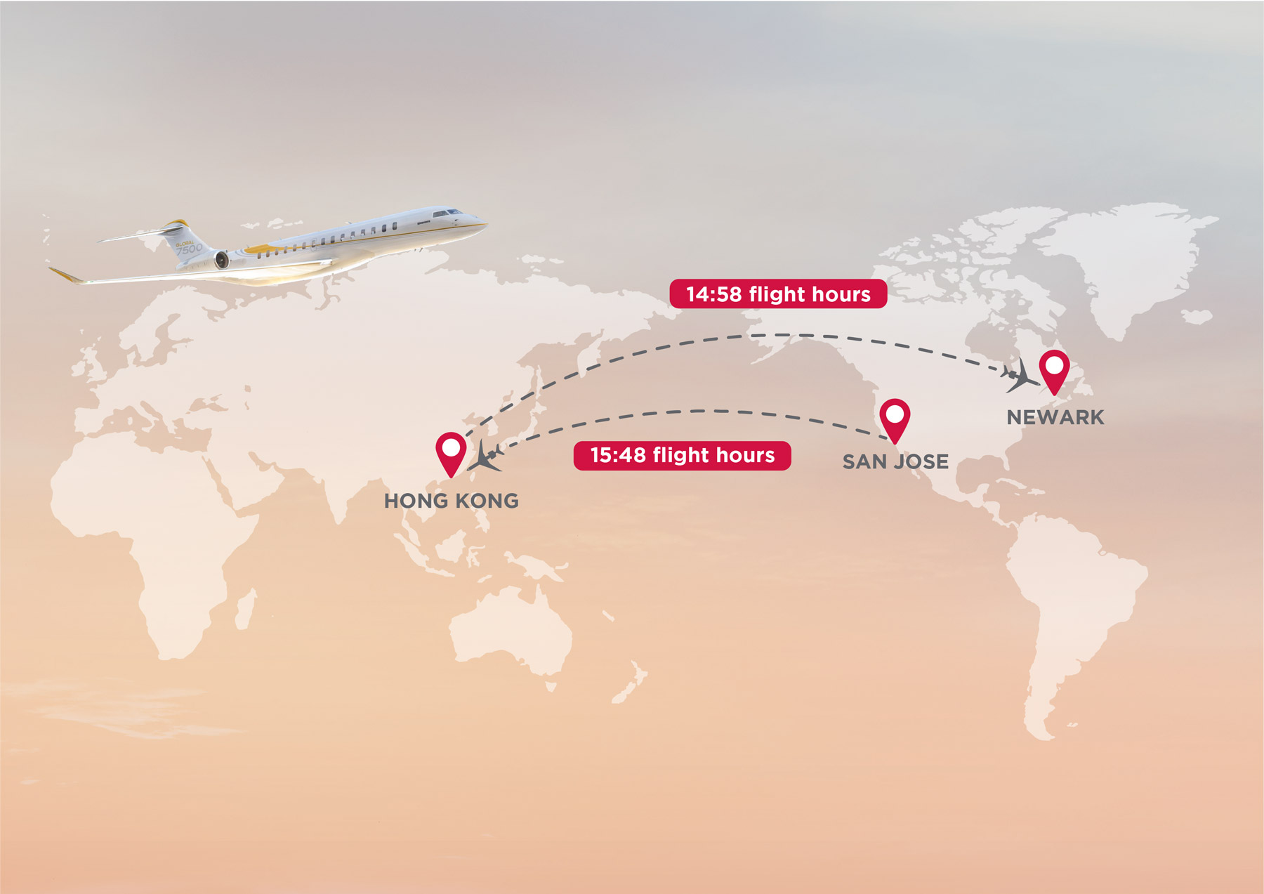 TAG Aviation «выжал» из Global 7500 максимум