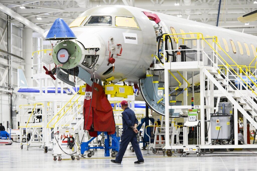 Bombardier прогнозирует рост дохода и поставок