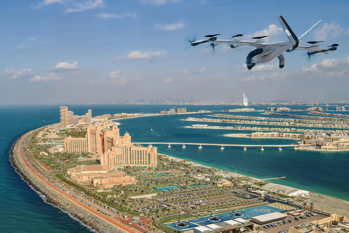 Archer обеспечит авиасообщение на eVTOL между Абу-Даби и Дубаем
