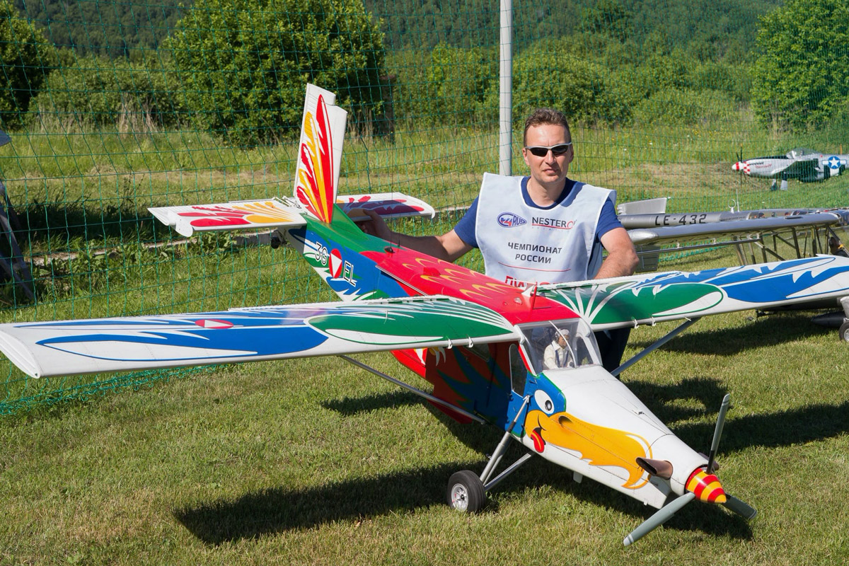 PC-6 Porter на чемпионате по авиамодельному спорту
