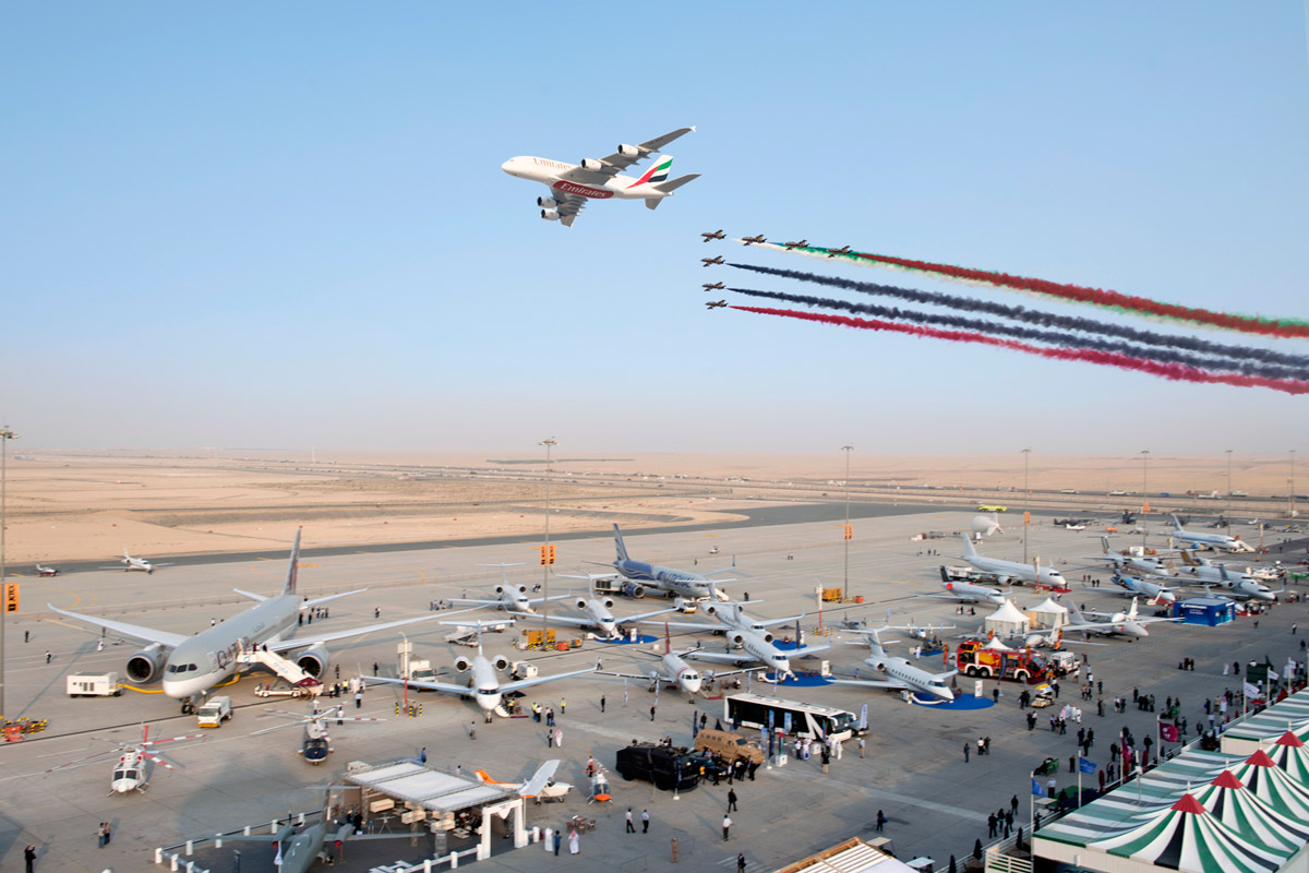 Dubai Airshow 2023 пройдет под флагом «зеленой повестки»
