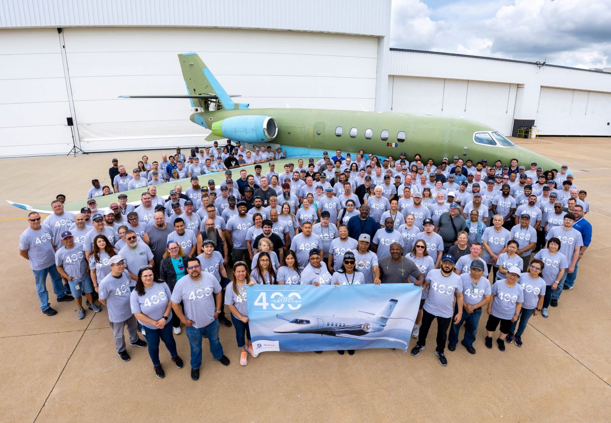Textron Aviation выкатила 400-й бизнес-джет Cessna Citation Latitude