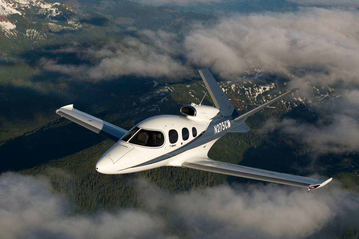 Cirrus Aircraft представила обновленный SF50 Vision Jet G2+