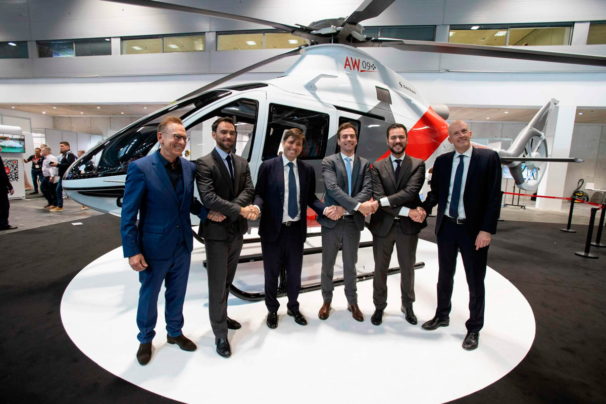 Leonardo AW09 попробуют в качестве «долевого вертолета»