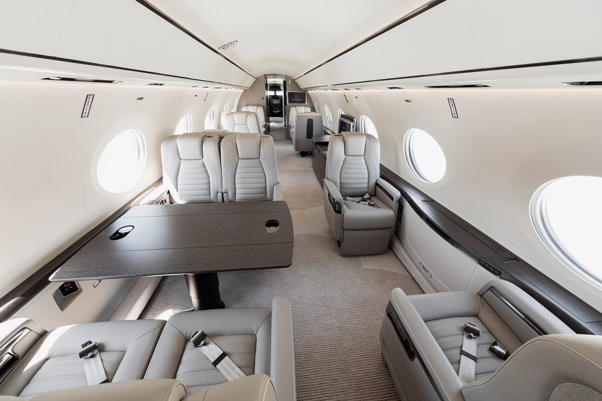 Gulfstream Aerospace отправил в первый полет шестой прототип G700