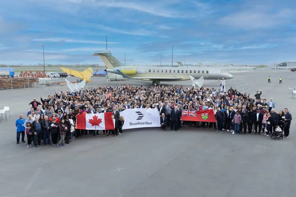 Bombardier официально открывает свой новый центр сборки самолетов Global