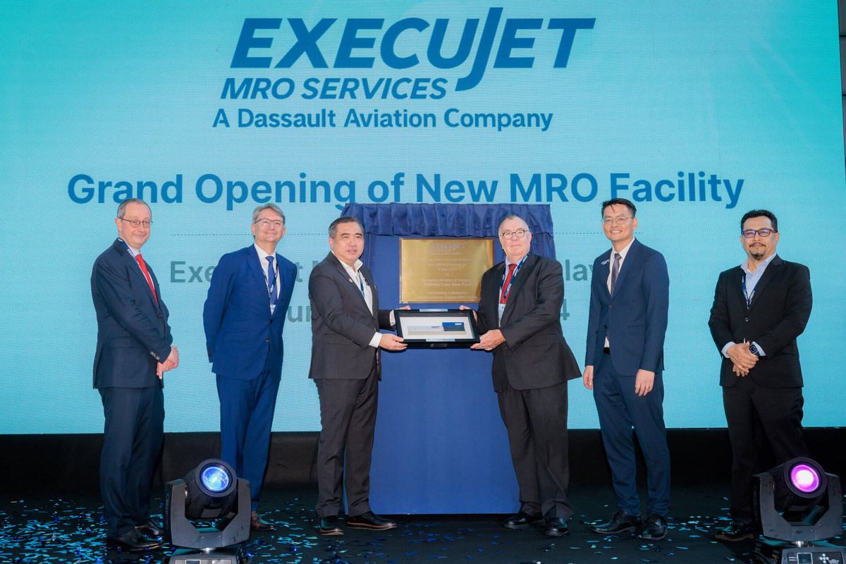 ExecuJet MRO Services Malaysia открыла техцентр в аэропорту Субанг