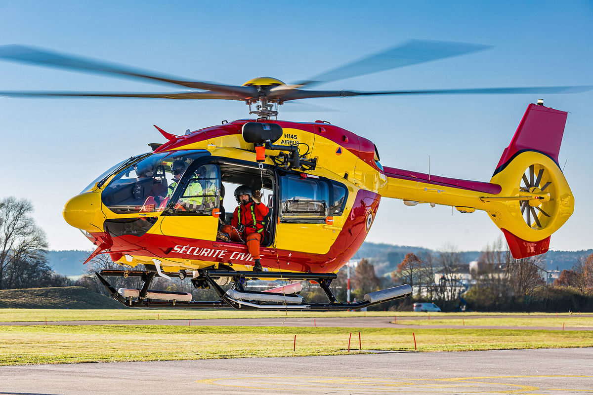 Французская Sécurité Civile приобрела два Airbus H145
